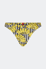 Bwai Bikini Bottom | Simon Miller Banana Stripe