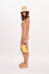 Bwai Bikini Bottom | Simon Miller Banana Stripe