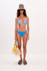 Bwai Bikini Top | Simon Miller Blue Stripe