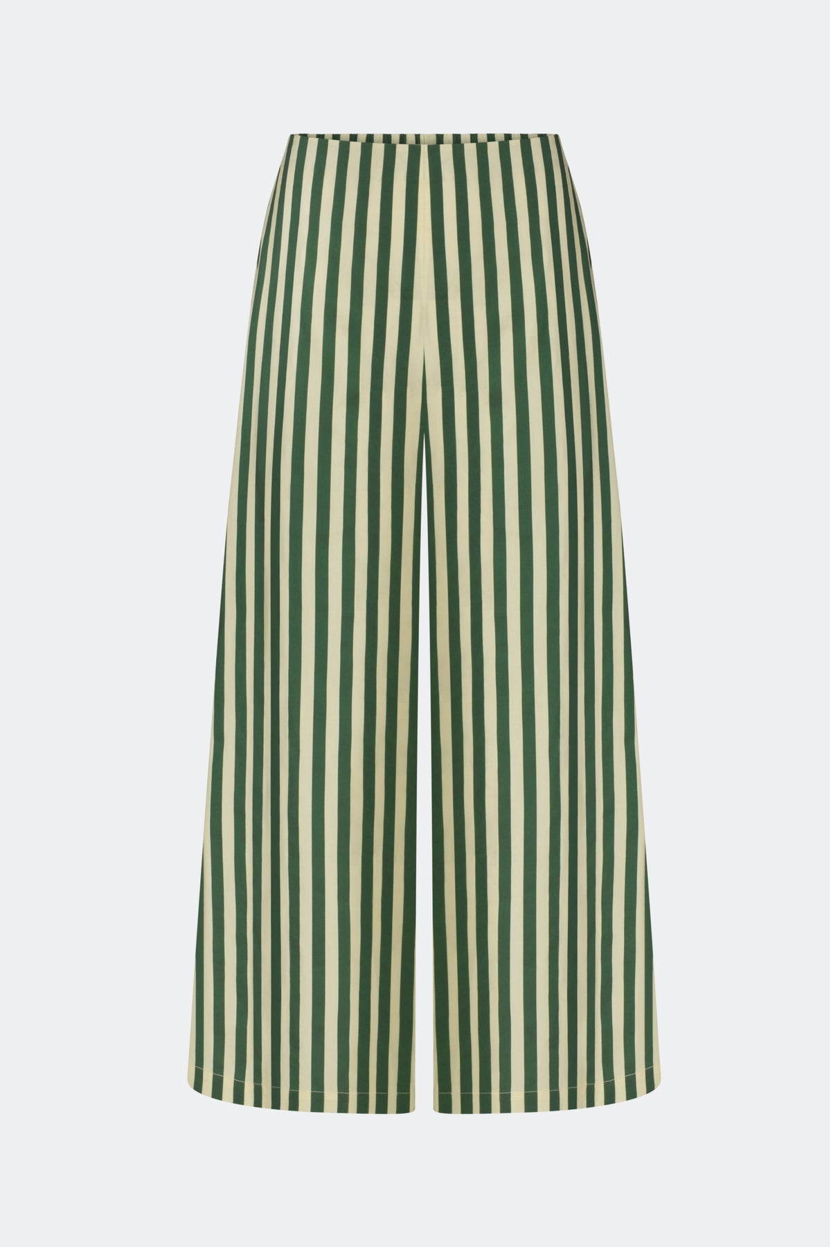 Toni Poplin Pant | Simon Miller Gummy Green/Ecru