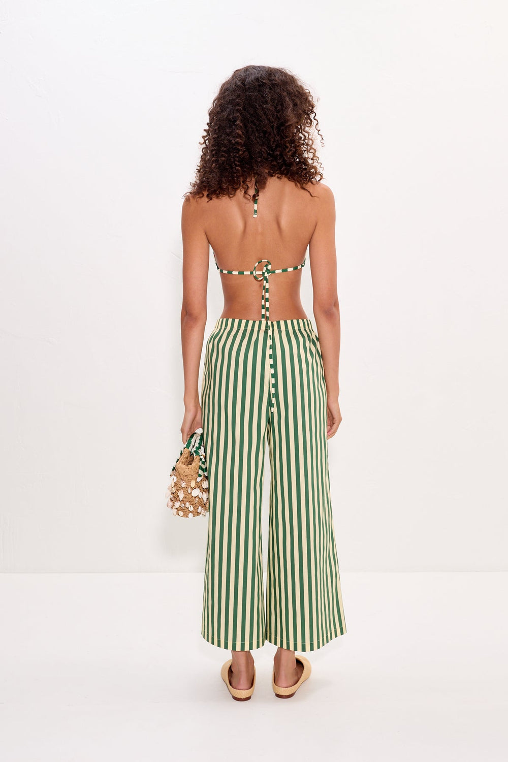 Bwai Bikini Top | Simon Miller Gummy Green/Ecru
