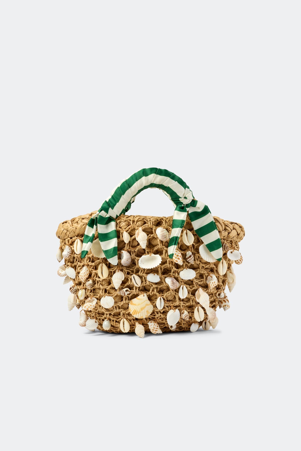Shelly Bag | Simon Miller Natural/Green Stripe