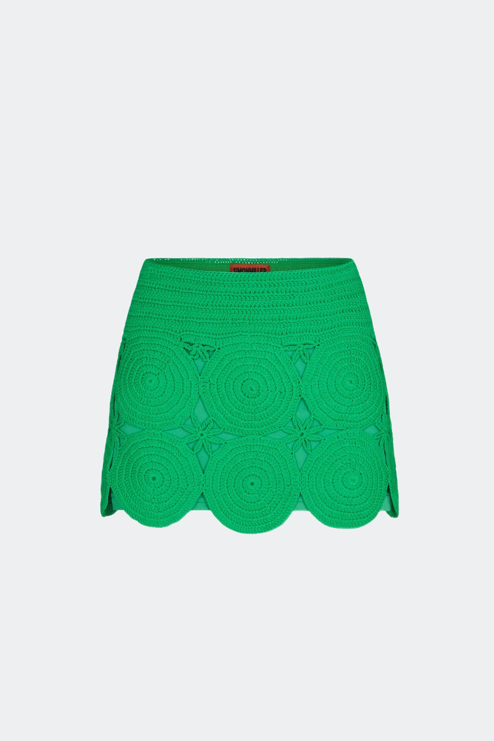 Beep Beep Mini Skirt | Simon Miller GRASS GREEN