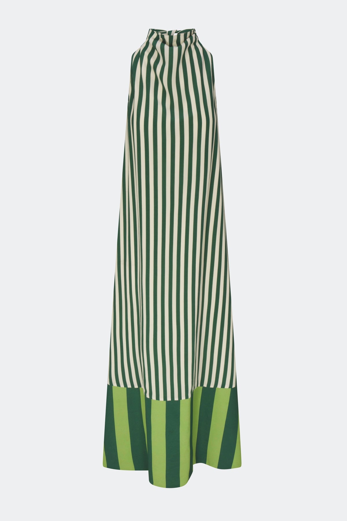 Mona Crepe Dress | Simon Miller Green Stripe Combo