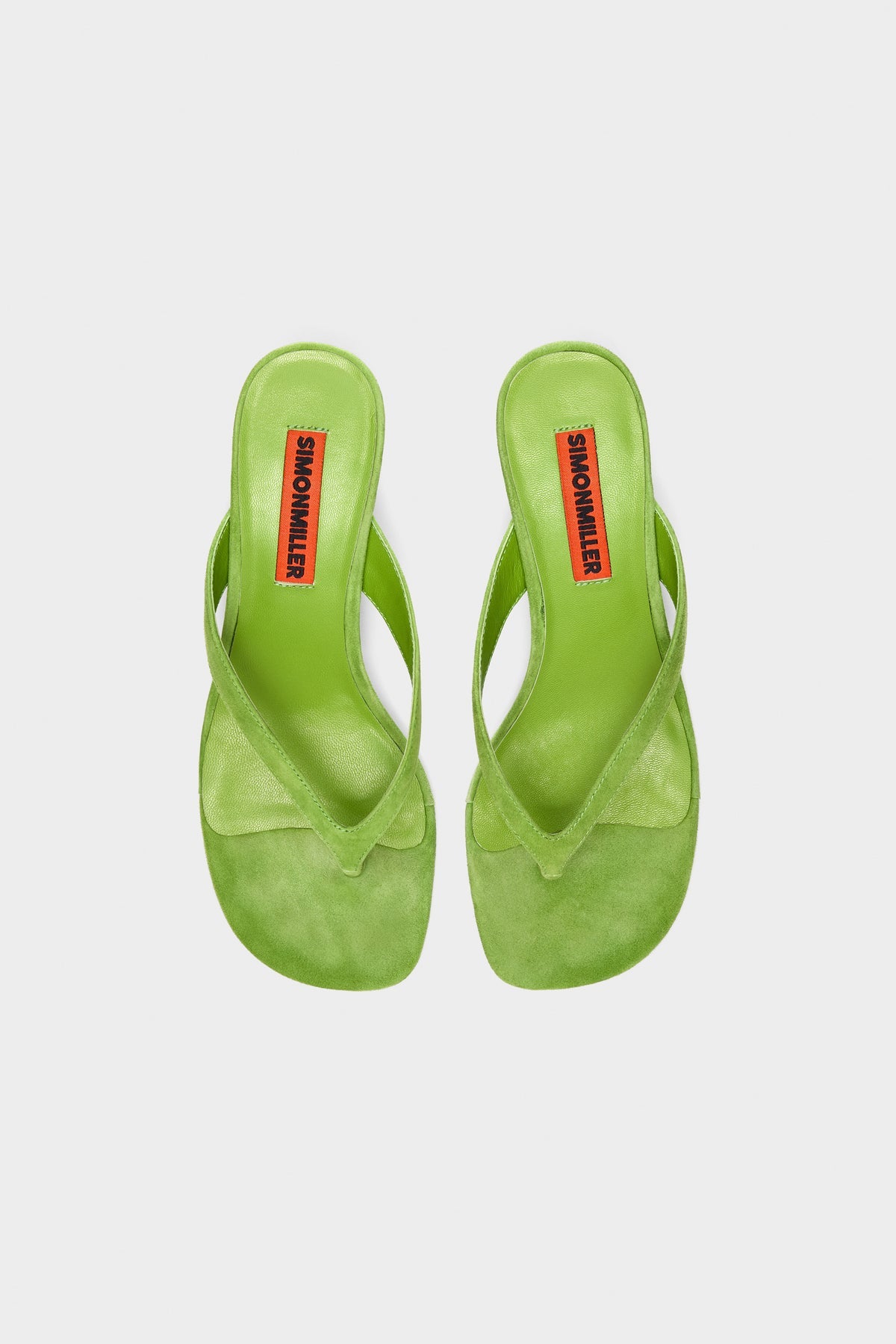 Suede Beep Thong | Simon Miller Matcha