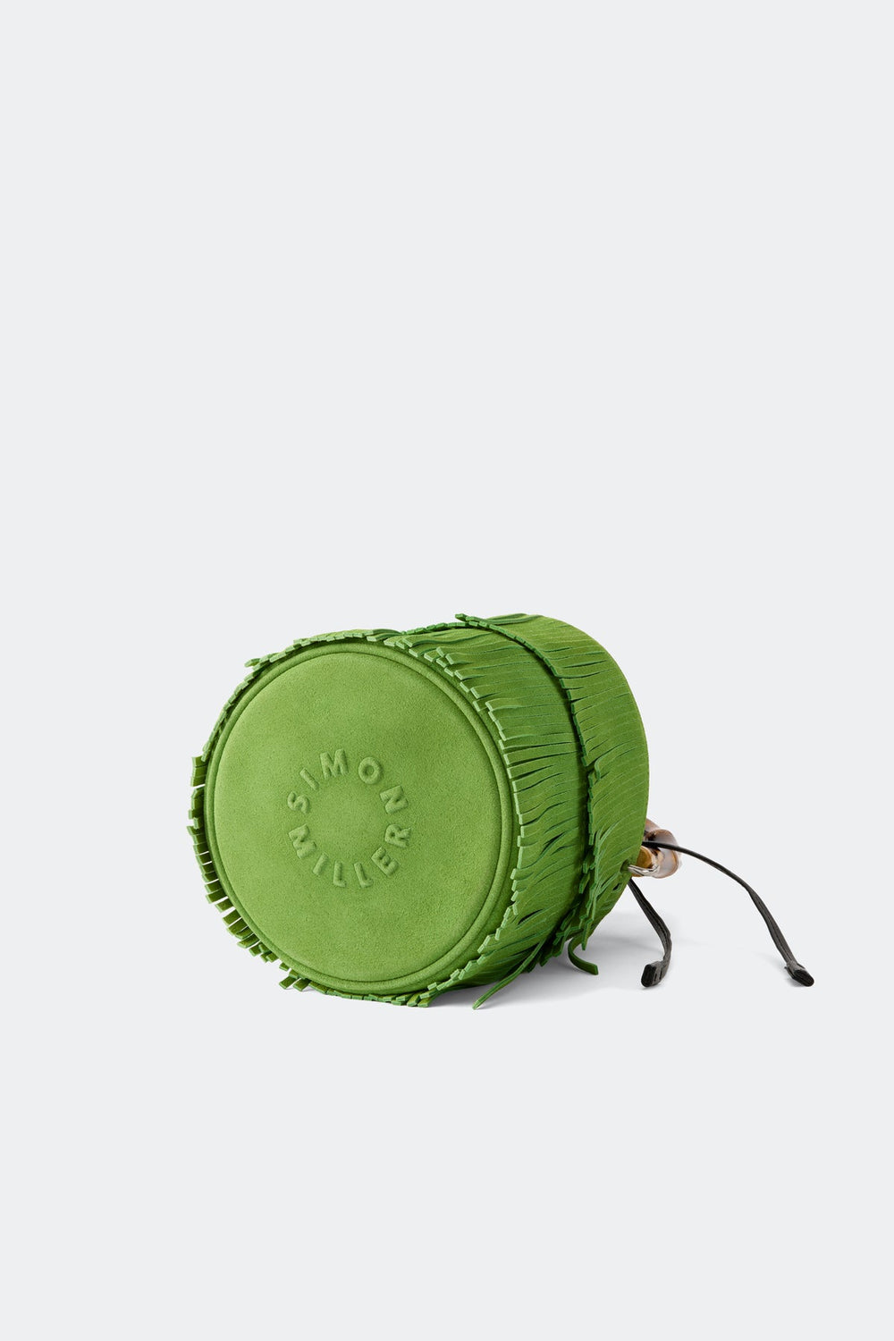 Tiki Fringe Suede Bag | Simon Miller Moss Green