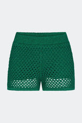 Marzo Crochet Shorts | Simon Miller GUMMY GREEN