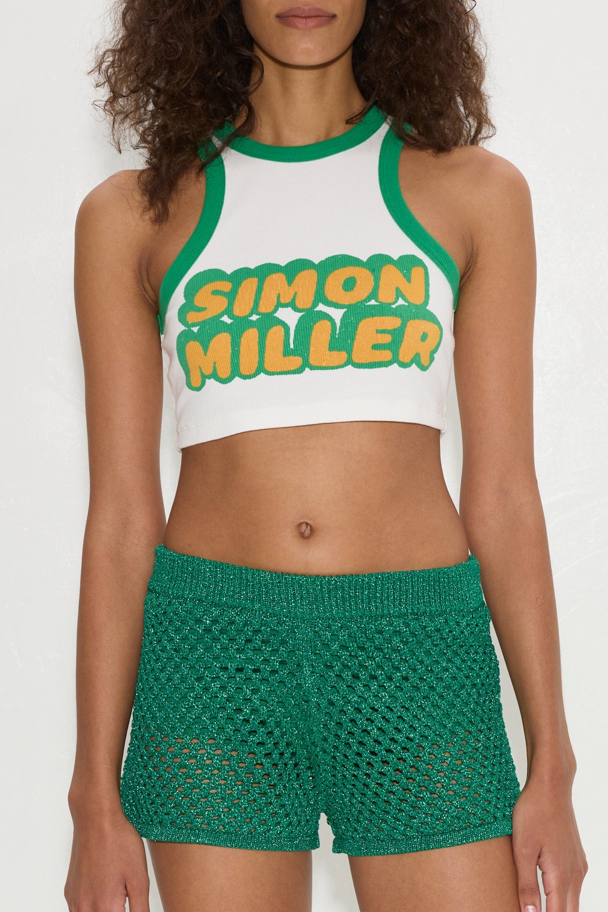 Marzo Crochet Shorts | Simon Miller GUMMY GREEN