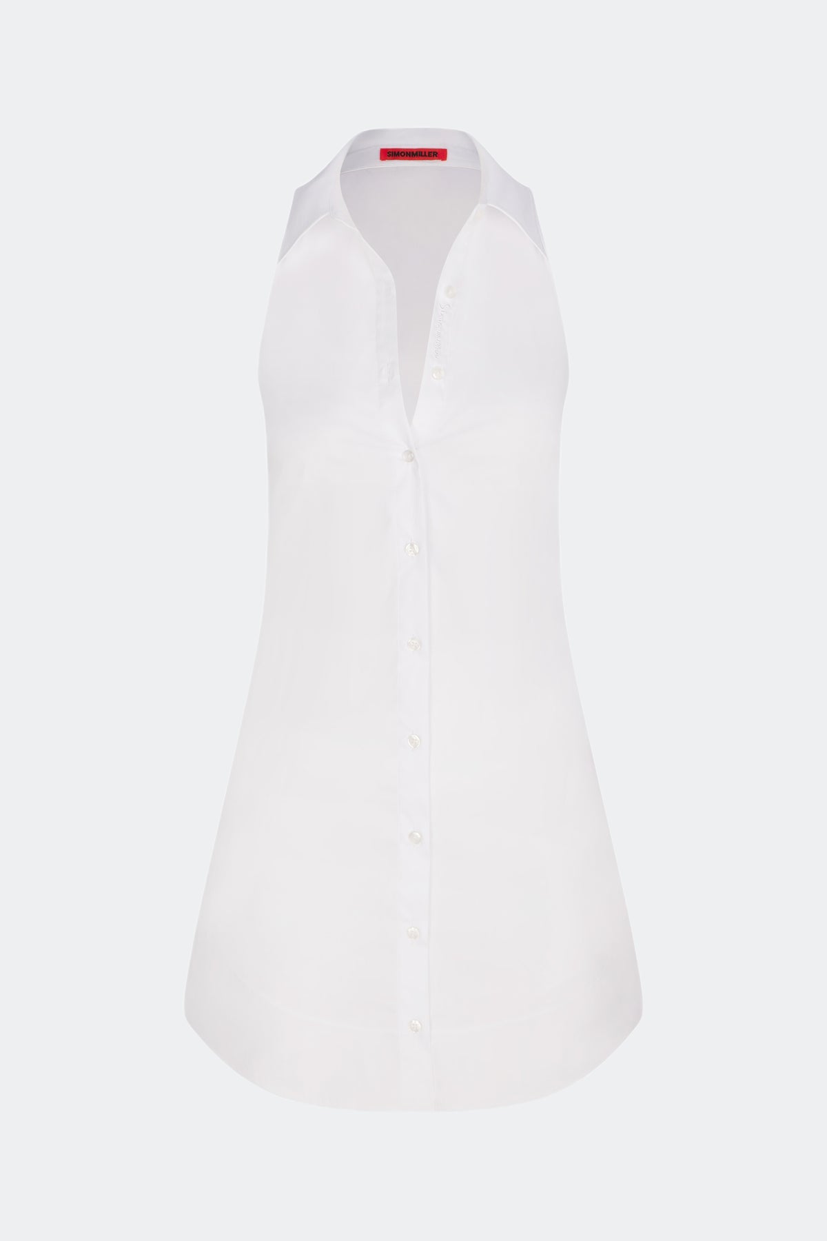 Loch Sleeveless Mini Dress | Simon Miller MACADAMIA